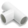 Aigostar Giunzione T per Tubo 25mm bianco 4pz Aigostar