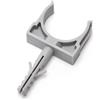Aigostar Clips fissatubo a scatto con tassello per Tubo 25mm grigio 5pz Aigostar