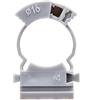 Aigostar Clips fissatubo a collare per Tubo 16mm grigio 10pz Aigostar