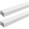 Aigostar Canalina rigida passacavi 60x40mm 2 metri avvitabile bianca Aigostar
