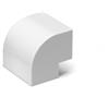 Aigostar Spigolo esterno 90° L per Canalina 25x16mm bianca 4pz Aigostar