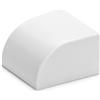 Aigostar Terminale per Canalina 25x16mm bianca 4pz Aigostar