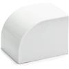 Aigostar Terminale per Canalina 40x40mm bianca 4pz Aigostar