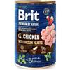 Brit Premium By Nature Pollo con cuori di pollo 800g