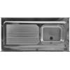 Colavene - Lavello in acciaio inox 120x60 vasca a destra - 106010V