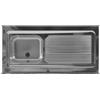 Colavene - Lavello in acciaio inox 120x60 vasca a sinistra- 106020V