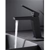 Imex Rubinetteria - Art miscelatore lavabo in finitura Black gun metal BDARO25 - 1