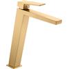 Imex Rubinetteria - Art miscelatore lavabo alto in oro spazzolato BDARO25 - 3OC