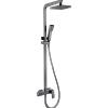 Imex Rubinetteria - Pisa asta doccia in black gun metal BDP048/BGM