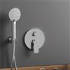 Io Rubinetteria by GME - Round Miscelatore deviatore con doccino - 3086