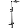 Io Rubinetteria by GME - Inverter C Nera Colonna doccia monocomando - 3136