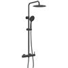 Io Rubinetteria by GME - Inverter R Nera Colonna doccia monocomando - 3135