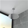 Io Rubinetteria by GME - Braccio a soffitto + soffione rotondo ultrapiatto Ø30cm