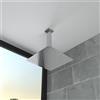 Io Rubinetteria by GME - Braccio a soffitto + soffione quadrato ultrapiatto 30x30cm