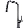 Imex Rubinetteria - Bonn miscelatore cucina con doccetta estaibile in Black Gun Metal