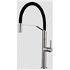 Imex Rubinetteria - Deva miscelatore Cucina acciaio inox con beccuccio flessibile