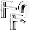 Mariani Rubinetterie Rubinetterie Mariani - Artic set lavabo bidet e miscelatore doccia