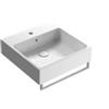 Ceramica Globo - Portasciugamani frontale in ottone cromato PT003CR