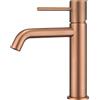 Imex Rubinetteria - Monza miscelatore lavabo BDM039 - 1 : Colore Rubinetteria Imex - Oro rosa spazzolato