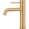 Imex Rubinetteria - Monza miscelatore lavabo BDM039 - 1 : Colore Rubinetteria Imex - Oro spazzolato