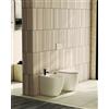 Ceramica Globo - DAILY wc + bidet + coprivaso filoparete 53.35