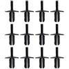YINETTECH 30 clip per paraurti di ricambio 51111944537 compatibile con BMW E36 E46 E34 E39 E32 E38 X3 X5 Cover paraurti interno clip nero