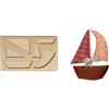 Formallegra in legno Barca a Vela