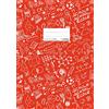 HERMA 'Herma Schooly Doo Quaderni plastica DIN A4, con motivo decorativo, 1 pezzi rot