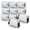 BETCKEY - 10 rotoli di etichette DK-11247 con solo 2 porta etichette riutilizzabili, 103 mm x 164 mm, 1800 etichette di spedizione che utilizzano per stampanti Ql