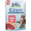 LIFE PET CARE Life cat kitten con tonno 70 gr (3 Pezzi)