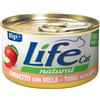 LIFE PET CARE Life cat tonnetto con mela 85 gr