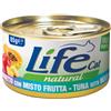 LIFE PET CARE Life cat tonnetto con misto frutta 85 gr