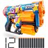 XSHOT Skins Dread Blaster - Poppy Playtime (Kissy) di Zuru con 12 freccette, doppia canna girevole, tecnologia Air Pocket, giocattolo in schiuma per bambini, ragazzi e adulti