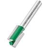 Trend Fresatore Dritto a Due Scanalature CraftPro, Gambo da 6,35 mm, Diametro di Taglio 12 mm & Lunghezza di Taglio 19,1 mm, Punta in Carburo di Tungsteno, C019X1/4TC