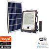 M LEDME Faro proiettore Led Smart Tuya 200W WiFi con Telecamera di sorveglianza e pannello solare IP67 Bianco freddo 6000K M LEDME