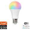 M LEDME Lampadina Led Smart Tuya A60 E27 10W WiFi RGB + CCT luce regolabile e dimmerabile M LEDME