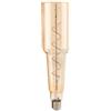 M LEDME Lampadina Led Vintage a Filamento E27 B70 a Bottiglia 4W decorativa Bianco caldo 2300K M LEDME