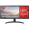 LG Monitor LG 26WQ500-B 25,7 4K Ultra HD 144 Hz 75 Hz