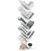 Furinno Tree - Libreria a 9 ripiani, colore: bianco