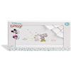 Interbaby Set Lenzuola 100% Cotone Per Lettino Neonato Disney Minnie Bianco E Rosa - 220 g