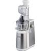 Ariete 177 Centrika Slow Juicer Metal - Estrattore di Succo - Tappo antigoccia - Acciaio Inox - 400 Watt - Argento