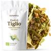 REPLANTEA Cuidamos tu Naturaleza TIGLIO TISANA BIO 100g (50 Tazze) | Tè di Fiori di Tiglio 100% puro | Infuso Fiori di Tiglio REPLANTEA