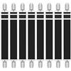 Quelcc Ferma Lenzuola 8 Pezzi(30cm-130cm), Tendi Lenzuola con Clip in Metallo, Elastici per Lenzuola per Lenzuola, Materasso, ASSE da Stiro o Divano, Tenditori per Lenzuola Regolabili Nero
