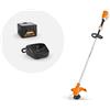 Andreas Stihl Decespugliatore fsa 60 r con batteria ak 20 e caricatore al 101