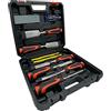 Rolson 56140 CRV Scalpello e guida levigatrice, arancione/nero, 10 pezzi