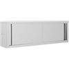 vidaXL Armadio da Cucina con Ante Scorrevoli Igienico Robusto Mobile Credenza Armadietto Pensile Ristoranti in 150x40x50cm Acciaio Inox