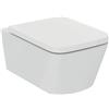 IDEAL STANDARD Blend cube wc sospeso aquablade senza sedile fissaggi nascosti bianco codice prod: T368601
