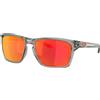 OAKLEY SYLAS GREY INK PRIZM RUBY Occhiali Moda