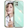 JIEZUIMEI Cover per Samsung Galaxy M32 4G Custodia, Soft TPU Silicone Galvanotecnica Phnom Penh Custodia, Ultra Sottile Antiurto & AntiGraffio Cover per Samsung Galaxy M32 4G Verde