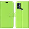 Custodia Flip Cover Con Porta Tessere E Supporto Per TCL 306 – Pelle PU Blu - 2